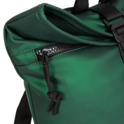 New Rebels Mart Los Angeles Metallic Groen 7L Rolltop Rugzak Waterafstotend