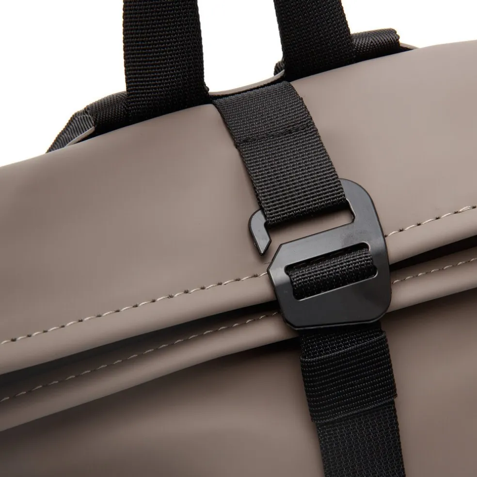 New Rebels Mart Los Angeles Taupe 7L Rolltop Rugzak Waterafstotend
