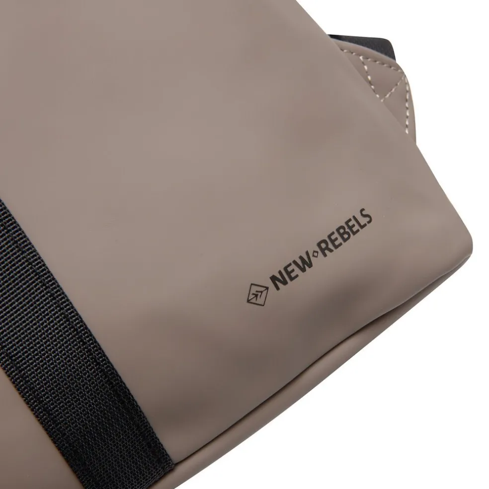 New Rebels Mart Los Angeles Taupe 7L Rolltop Rugzak Waterafstotend