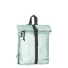 New Rebels Mart Los Angeles Metallic Lichtgroen 7L Rolltop Rugzak Waterafstotend