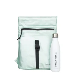 New Rebels Mart Los Angeles Metallic Lichtgroen 7L Rolltop Rugzak Waterafstotend