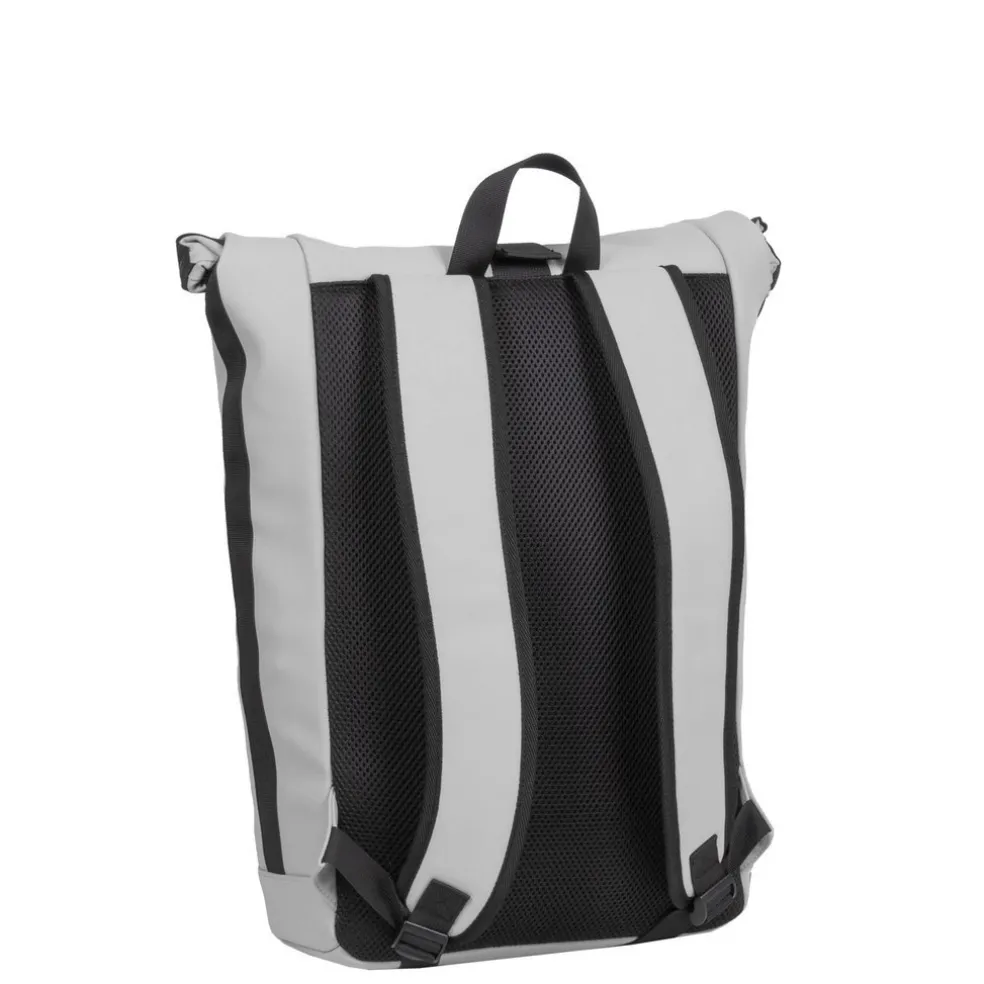 New Rebels Mart New York Lichtgrijs 21L Rugtas Rolltop Waterafstotend Laptop 15.6"
