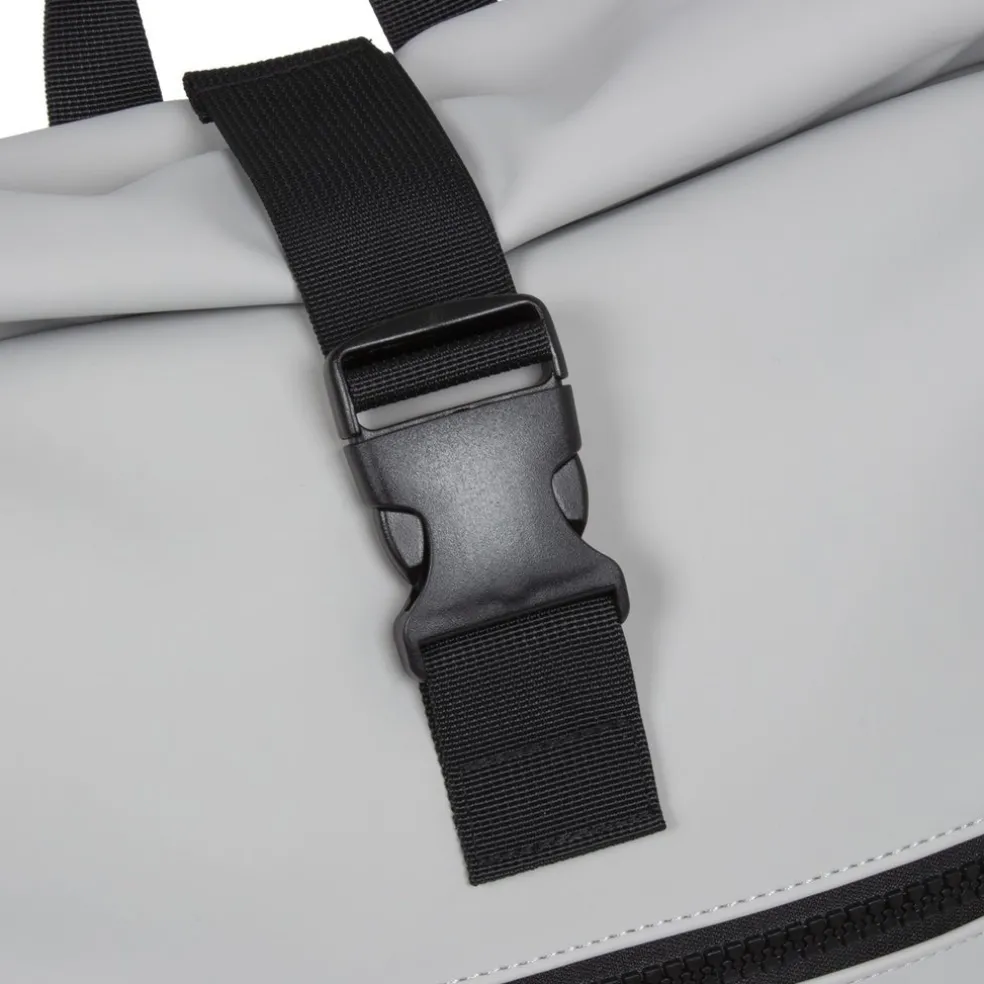 New Rebels Mart New York Lichtgrijs 21L Rugtas Rolltop Waterafstotend Laptop 15.6"