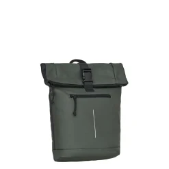 New Rebels Mart New York Nachtgroen 21L Rugtas Rolltop Waterafstotend Laptop 15.6"