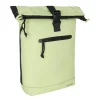 New Rebels Mart New York Matt Green 21L Rolltop Rugtas – Waterafstotend – Geschikt voor 15.6” Laptop