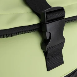 New Rebels Mart New York Matt Green 21L Rolltop Rugtas – Waterafstotend – Geschikt voor 15.6” Laptop