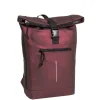 New Rebels Mart New York Metallic Burgundy 21L Rugtas Waterafstotend Laptop 15.6"