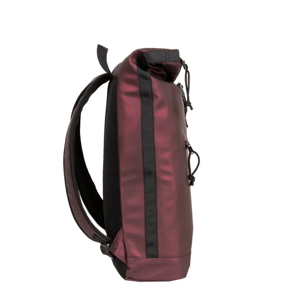 New Rebels Mart New York Metallic Burgundy 21L Rugtas Waterafstotend Laptop 15.6"