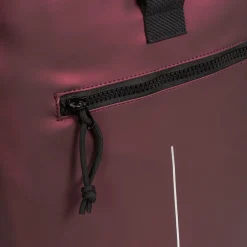 New Rebels Mart New York Metallic Burgundy 21L Rugtas Waterafstotend Laptop 15.6