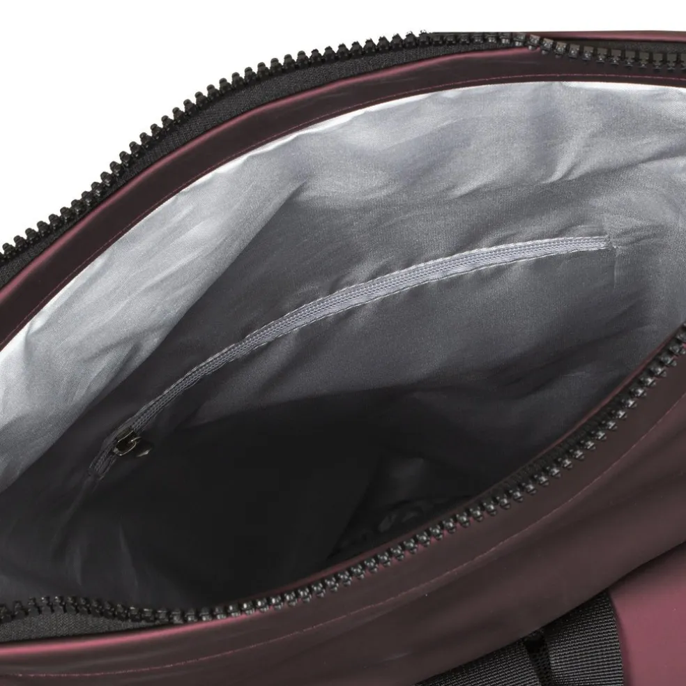 New Rebels Mart New York Metallic Burgundy 21L Rugtas Waterafstotend Laptop 15.6"