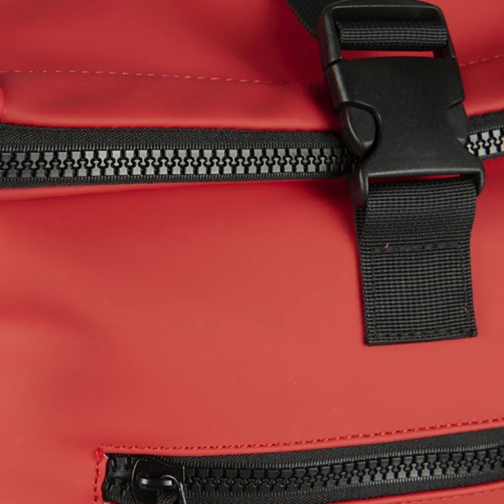 New Rebels Mart New York Rood 21L Rugtas Rolltop Waterafstotend Laptop 15.6"