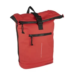 New Rebels Mart New York Rood 21L Rugtas Rolltop Waterafstotend Laptop 15.6