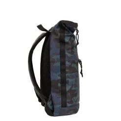 New Rebels Mart New York Camouflage Army Donker 21L Rugtas Rolltop Waterafstotend Laptop 15.6