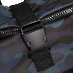 New Rebels Mart New York Camouflage Army Donker 21L Rugtas Rolltop Waterafstotend Laptop 15.6