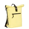 New Rebels Mart New York 21L Rugtas werktas Rolltop Waterafstotend Laptop 15.6" Butter Yellow
