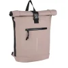 New Rebels Mart New York Oudroze 21L Rugtas Rolltop Waterafstotend Laptop 15.6"