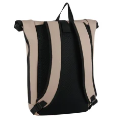 New Rebels Mart New York Oudroze 21L Rugtas Rolltop Waterafstotend Laptop 15.6"