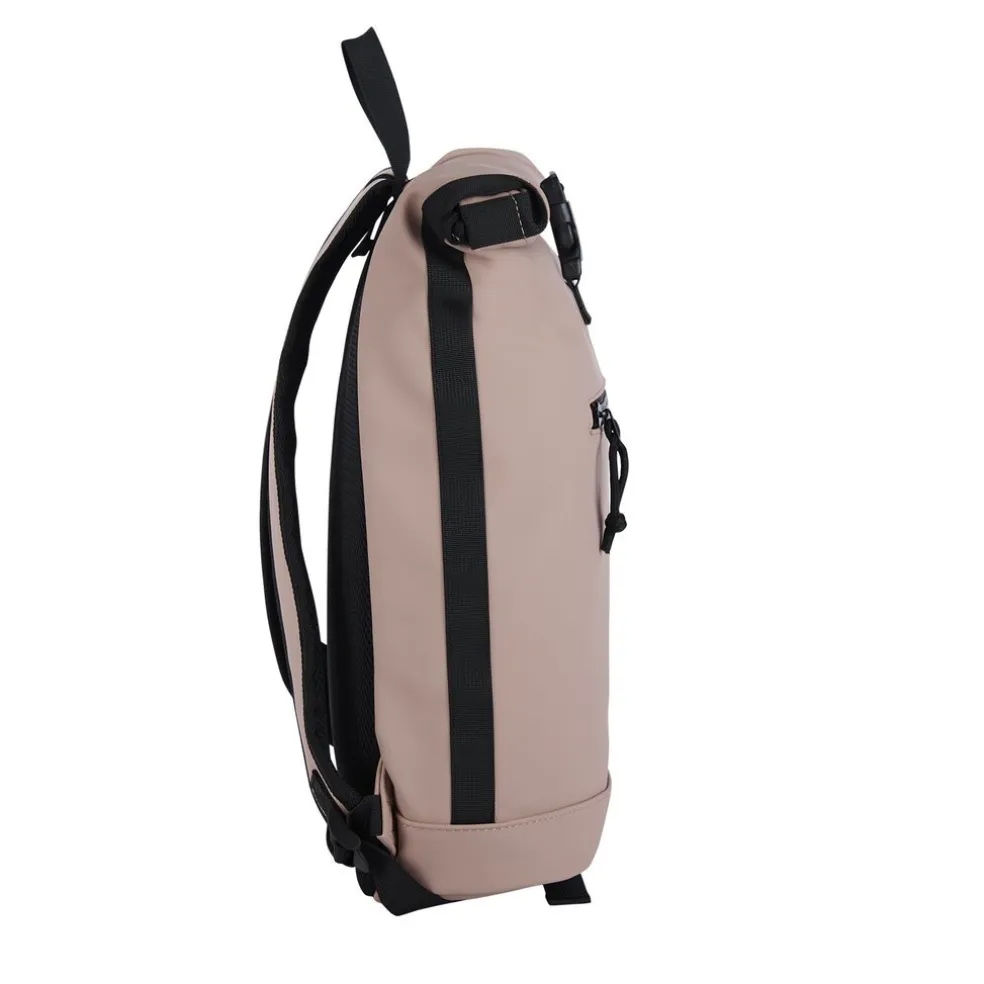 New Rebels Mart New York Oudroze 21L Rugtas Rolltop Waterafstotend Laptop 15.6"