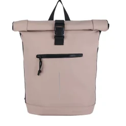 New Rebels Mart New York Oudroze 21L Rugtas Rolltop Waterafstotend Laptop 15.6