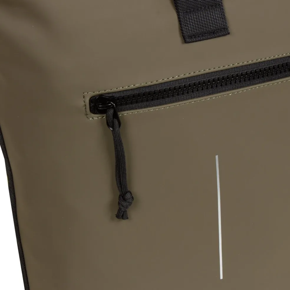 New Rebels Mart New York Olijf Groen 21L Rugtas Rolltop Waterafstotend Laptop 15.6"