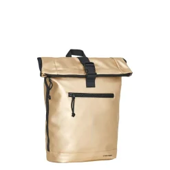 New Rebels Mart New York Metallic Goud 21L Rugzak Rolltop Waterafstotend Laptop 15.6