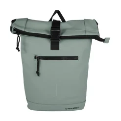 New Rebels Mart New York Salie Groen 21L Rugtas Rolltop Waterafstotend Laptop 15.6