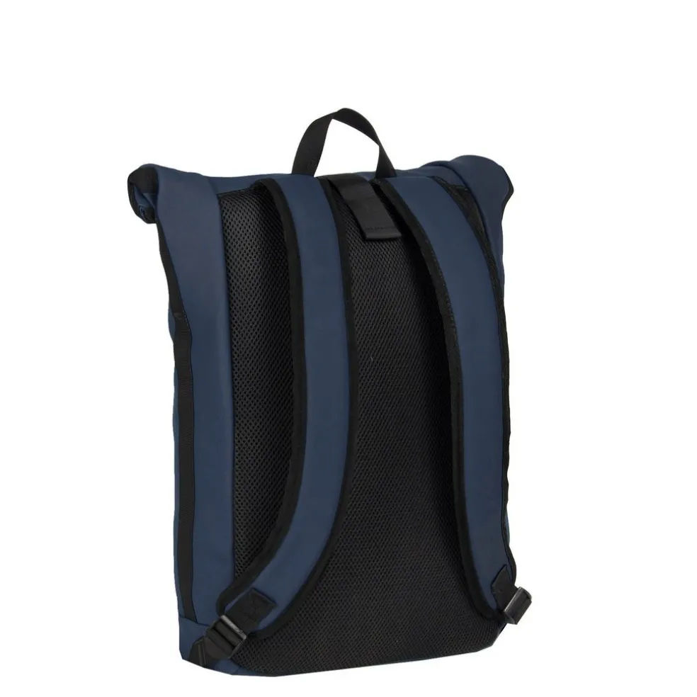 New Rebels Mart New York Navy 21L Rugtas Rolltop Waterafstotend Laptop 15.6"