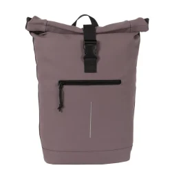 New Rebels Mart New York Oud Paars 21L Rugtas Rolltop Waterafstotend Laptop 15.6