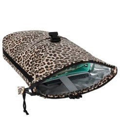 New Rebels Mart New York Leopard  21L Rugtas Rolltop Waterafstotend Laptop 15.6
