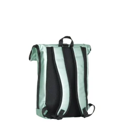 New Rebels Mart New York Metallic Lichtgroen 21L Rugtas Rolltop Waterafstotend Laptop 15.6