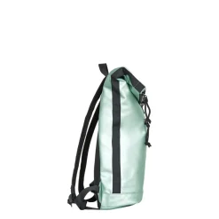 New Rebels Mart New York Metallic Lichtgroen 21L Rugtas Rolltop Waterafstotend Laptop 15.6