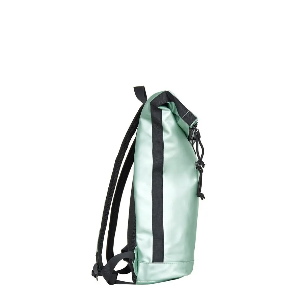 New Rebels Mart New York Metallic Lichtgroen 21L Rugtas Rolltop Waterafstotend Laptop 15.6"