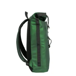 New Rebels Mart New York Metallic Groen 21L Rugtas Rolltop Waterafstotend Laptop 15.6"