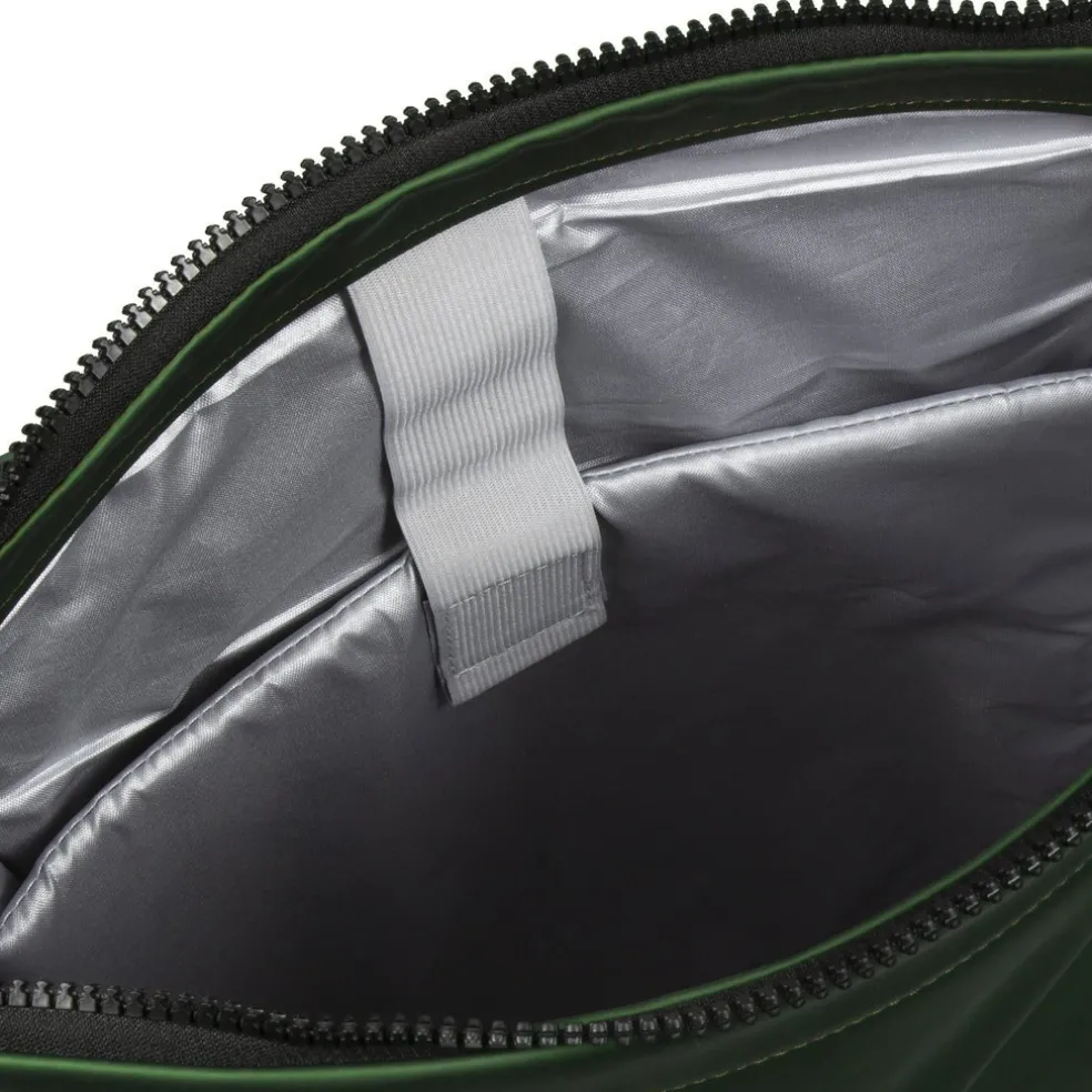 New Rebels Mart New York Metallic Groen 21L Rugtas Rolltop Waterafstotend Laptop 15.6"