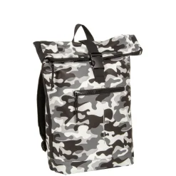 New Rebels Mart New York Camouflage Army 21L Rugtas Rolltop Waterafstotend Laptop 15.6"