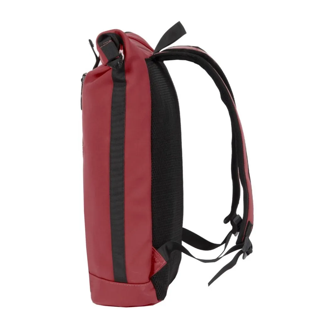 New Rebels Mart New York Burgundy 21L Rugtas Rolltop Waterafstotend Laptop 15.6"