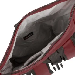 New Rebels Mart New York Burgundy 21L Rugtas Rolltop Waterafstotend Laptop 15.6