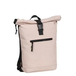New Rebels Mart New York Zacht Roze 21L Rugtas Rolltop Waterafstotend Laptop 15.6"