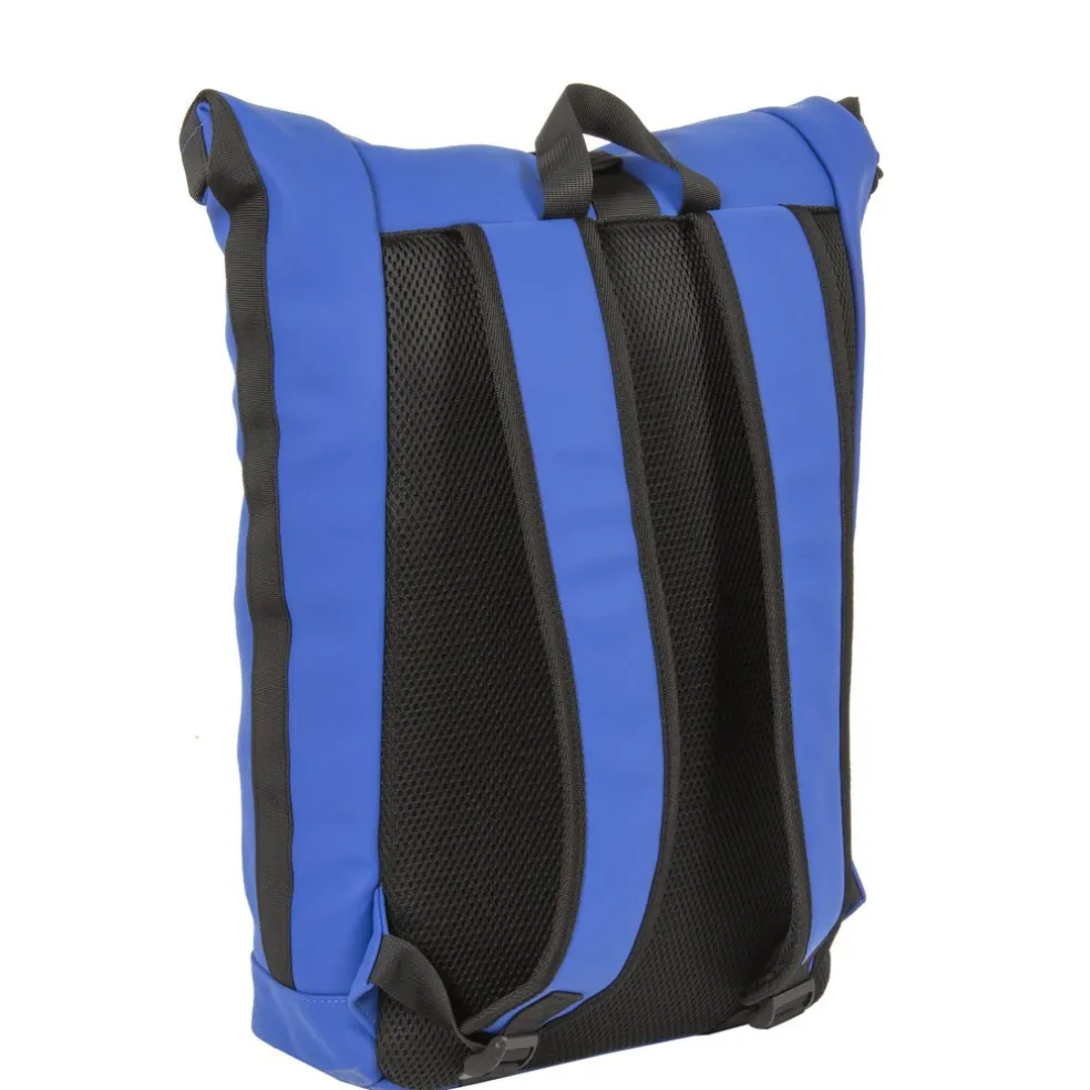 New Rebels Mart New York Kobaltblauw 21L Rugtas Rolltop Waterafstotend Laptop 15.6"