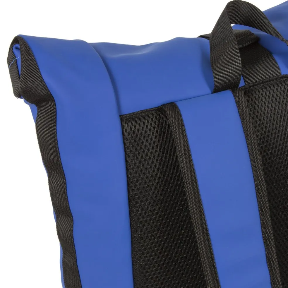 New Rebels Mart New York Kobaltblauw 21L Rugtas Rolltop Waterafstotend Laptop 15.6"