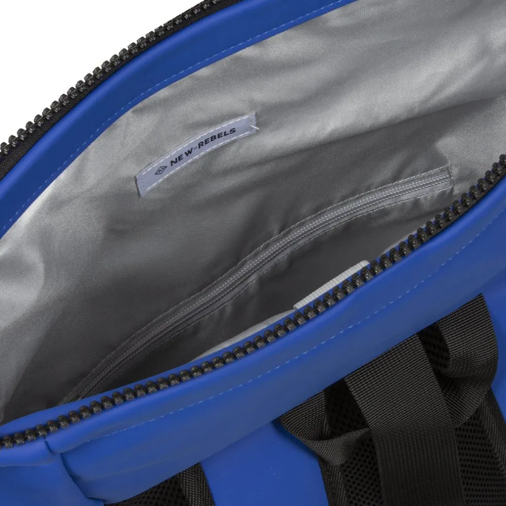 New Rebels Mart New York Kobaltblauw 21L Rugtas Rolltop Waterafstotend Laptop 15.6"
