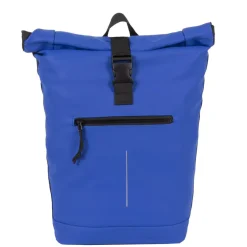 New Rebels Mart New York Kobaltblauw 21L Rugtas Rolltop Waterafstotend Laptop 15.6