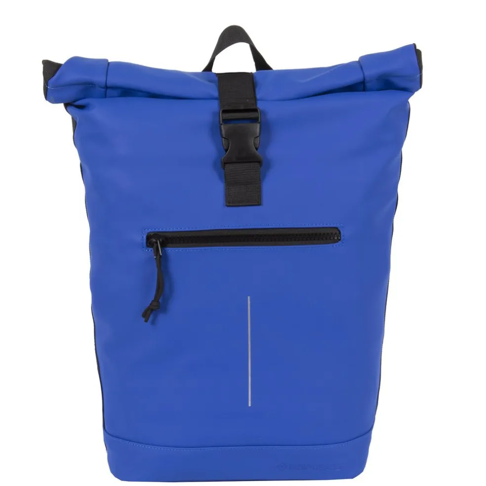 New Rebels Mart New York Kobaltblauw 21L Rugtas Rolltop Waterafstotend Laptop 15.6"