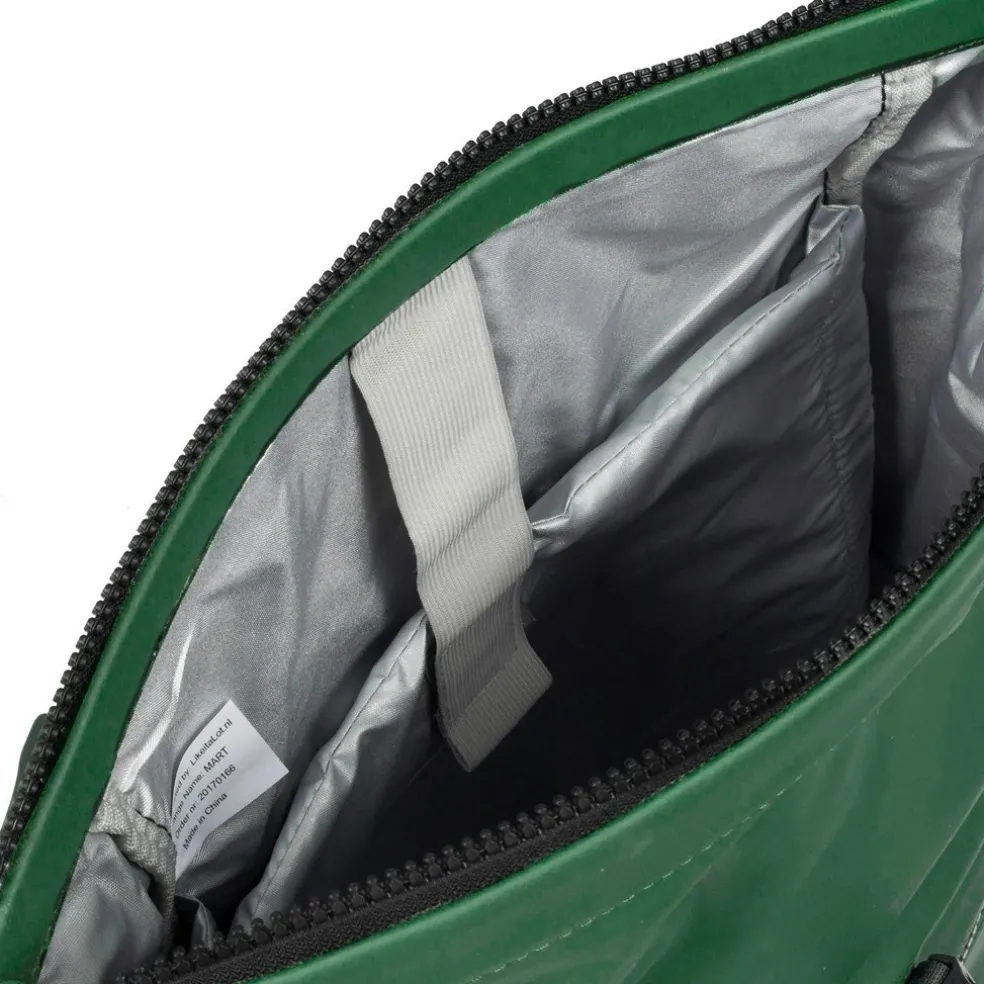 New Rebels Mart New York Donkergroen 21L Rugtas Rolltop Waterafstotend Laptop 15.6"