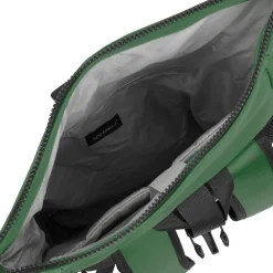 New Rebels Mart New York Donkergroen 21L Rugtas Rolltop Waterafstotend Laptop 15.6