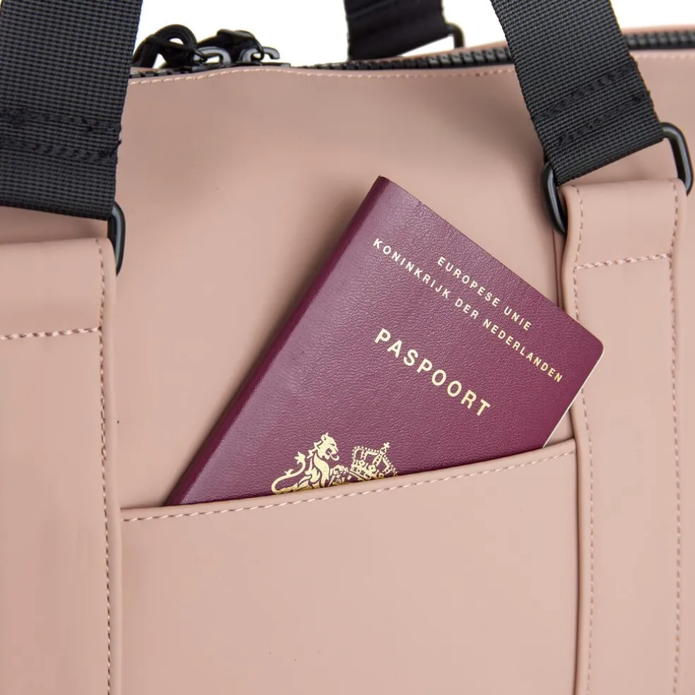 New Rebels Mart Pittsburg Oudroze 39L Weekender Reistas Waterafstotend