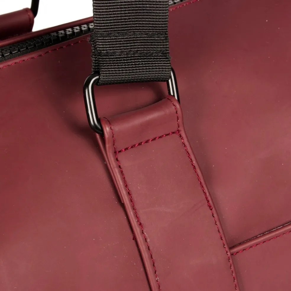 New Rebels Mart Pittsburg Burgundy 39L Weekender Reistas Waterafstotend