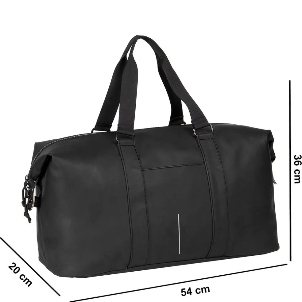 New Rebels Mart Pittsburg Zwart 39L Weekender Reistas Waterafstotend
