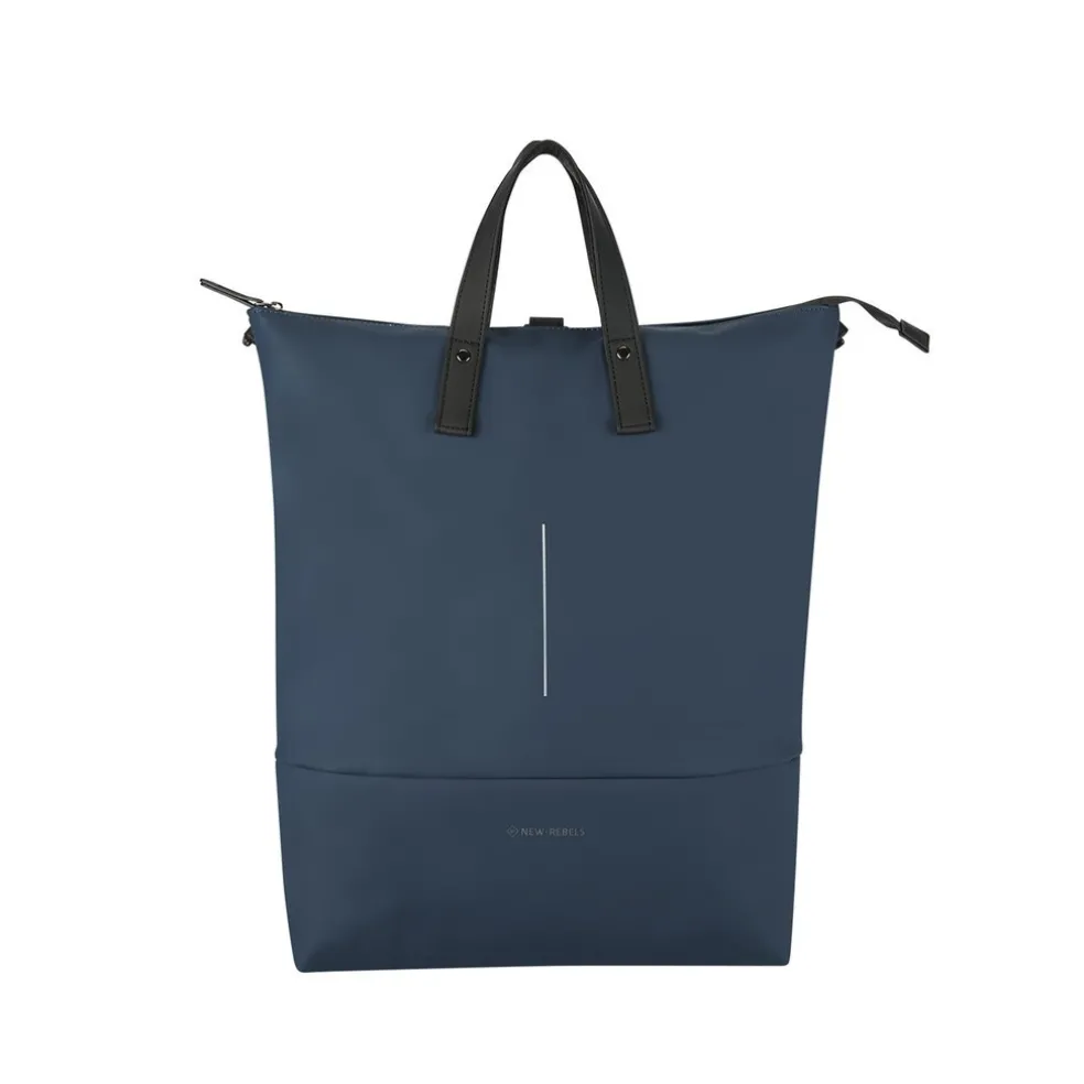 New Rebels Matteo Millburn Navy 18L Rugzak Shopper Waterafstotend Laptop 15.6"
