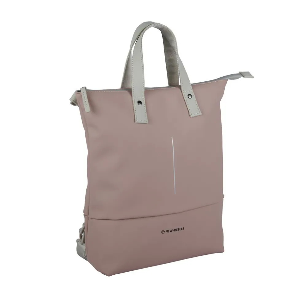 New Rebels Matteo Trenton Oudroze 18L Rugzak Shopper Waterafstotend